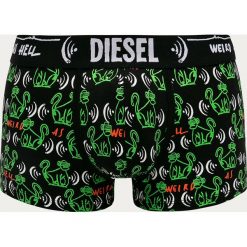 Diesel - Bokserki. Czarne bokserki męskie Diesel, bez wzorów, z elastanu. Za 129,90 zł.