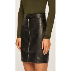 Tally Weijl - Spódnica. Czarne spódniczki damskie TALLY WEIJL, s, bez wzorów, z poliesteru, z podwyższonym stanem, mini, ołówkowe. W wyprzedaży za 59,90 zł.