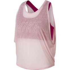 Bluzki sportowe damskie: koszulka sportowa damska NIKE BREATHE TANK PRO INSIDE / 831252-612 - NIKE BREATHE TANK PRO INSIDE