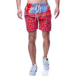 Krótkie spodenki męskie pomarańczowe Recea. Pomarańczowe spodenki i szorty męskie Recea, xl, bez wzorów, z poliesteru, krótkie. Za 22,99 zł.