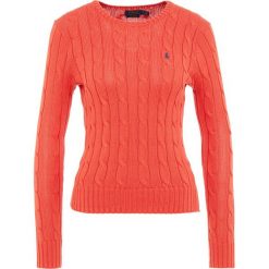 Polo Ralph Lauren JULIANNA Sweter tomato. Czerwone swetry klasyczne damskie marki Polo Ralph Lauren, xl, z bawełny, polo. Za 589,00 zł.