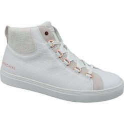 Skechers Side Street Core-Set Hi 73581-WHT buty sneakers, buty sportowe damskie białe 35. Białe buty sportowe damskie Skechers, bez wzorów, ze skóry, klasyczne, tenisowe. W wyprzedaży za 189,99 zł.