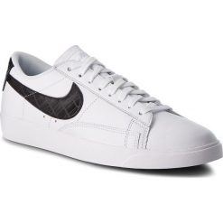 Buty NIKE - Blazer Low BQ0033 100 White/Black. Białe buty sportowe damskie Nike, ze skóry ekologicznej, bez zapięcia. W wyprzedaży za 319,00 zł.