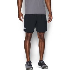Spodenki i szorty męskie: Under Armour Spodenki męskie LAUNCH SW 7'' SHORT BLK/BLK/REF r. M (1289313-001)