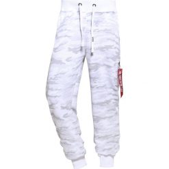 Spodnie dresowe męskie: Alpha Industries X FIT PANT Spodnie treningowe white