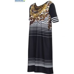 Sukienka plażowa Sunflair Easy Line 23321. Sukienki damskie SUNFLAIR, na plażę, bez wzorów, bez kołnierzyka, bez rękawów. Za 269,00 zł.