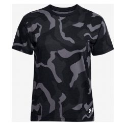 Under Armour Live Fashion Denali Print Koszulka Czarny. Czarne podkoszulki męskie Under Armour, m, bez wzorów, z bawełny, bez kołnierzyka, z krótkim rękawem, krótkie. Za 137,95 zł.