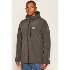 Kurtka przejściowa Jack Wolfskin Desert Wind 1306411. Szare kurtki męskie Jack Wolfskin, xl, bez wzorów, bez kaptura. W wyprzedaży za 379,00 zł.