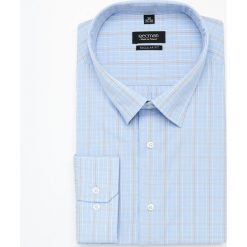 Koszula coviva 2926 długi rękaw regular fit niebieski. Niebieskie koszule męskie Recman, m. Za 159,00 zł.