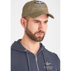 CZAPKA aeronautica militare. Zielone czapki męskie Aeronautica Militare, z haftami, z bawełny. Za 189,00 zł.