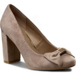 Półbuty JENNY FAIRY - W17SS541-2 Beżowy Ciemny. Brązowe półbuty damskie skórzane Jenny Fairy, eleganckie, na obcasie. W wyprzedaży za 59,99 zł.