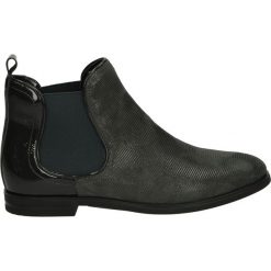 Botki damskie: Sztyblety ocieplane - 986002 GRI960