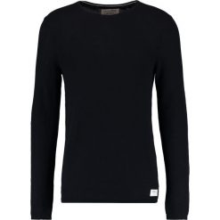 Swetry klasyczne męskie: TOM TAILOR DENIM STRUCTURED CREWNECK Sweter black