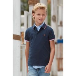 Mayoral - Polo dziecięce 128-172 cm. Szare t-shirty chłopięce Mayoral, bez wzorów, z elastanu, z krótkim rękawem. Za 82,90 zł.