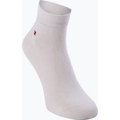 Tommy Hilfiger - Skarpety męskie pakowane po 2 szt., biały. Białe skarpetki męskie TOMMY HILFIGER, bez wzorów, z bawełny. Za 49,95 zł.