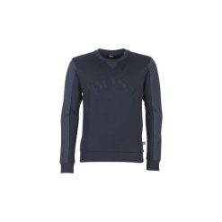 Bluzy BOSS SALBO. Niebieskie bluzy męskie Boss, xl, bez wzorów, bez kołnierzyka, bez rękawów, bez kaptura. Za 579,00 zł.