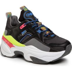 Sneakersy BUFFALO - Crevis P2 BN16302711 Black. Czarne półbuty damskie Buffalo, ze skóry. Za 429,00 zł.