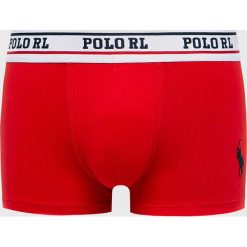 Polo Ralph Lauren - Bokserki. Czerwone bokserki męskie Polo Ralph Lauren, s, z nadrukiem, z elastanu. Za 119,90 zł.