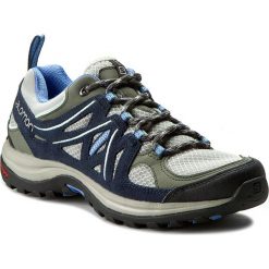 Trekkingi SALOMON - Ellipse 2 Aero W 379206 20 W0 Titanium/Deep Blue/Petuna Blue. Szare buty trekkingowe damskie marki Salomon. W wyprzedaży za 259,00 zł.