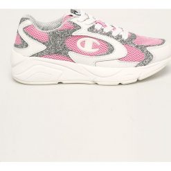 Champion - Buty x Chiara Ferragni. Białe buty sportowe damskie Champion, bez wzorów, ze skóry, sportowe. Za 919,90 zł.