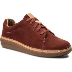 Creepersy damskie: Półbuty CLARKS - Amberlee Crest 261280344 Rust
