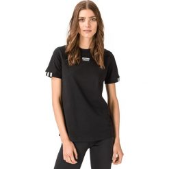Adidas Originals Koszulka Czarny. Czarne koszulki damskie adidas Originals, s, z haftami, z bawełny, bez kołnierzyka, z krótkim rękawem. Za 119,95 zł.