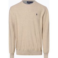 Polo Ralph Lauren - Sweter męski, beżowy. Brązowe swetry klasyczne męskie marki Polo Ralph Lauren, m, z materiału, polo. Za 649,95 zł.
