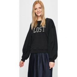 Silvian Heach - Bluza. Czarne bluzy damskie Silvian Heach, s, z nadrukiem, z bawełny, bez rękawów, bez kaptura. W wyprzedaży za 159,90 zł.