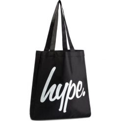 Torebka HYPE - Script HY006-0172 Black/White. Czarne torebki klasyczne damskie Hype, bez wzorów, z materiału, eleganckie, bez dodatków. Za 89,00 zł.