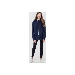 Bluzy męskie: Bluza bawełniana z kapturem Basic Navy Denim