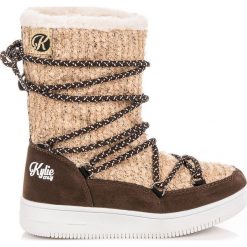 BUTY ZIMOWE. Szare buciki niemowlęce KYLIE, na zimę. Za 109,00 zł.