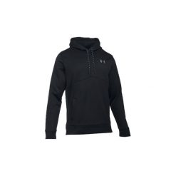 Bluzy Under Armour AF Icon Solid PO Hood 1280729-001. Czarne bluzy męskie Under Armour, s, bez wzorów, bez kołnierzyka, bez rękawów, bez kaptura. Za 179,99 zł.