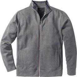 Bluza rozpinana Regular Fit bonprix szary melanż. Szare bluzy męskie rozpinane bonprix, l, melanż. Za 59,99 zł.