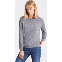 Ciemnoszary Sweter Tiny Stones. Szare bez kategorii other, na zimę, xl. Za 69,99 zł.