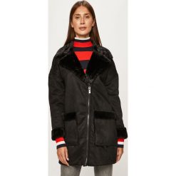 Only - Kurtka. Czarne kurtki damskie ONLY, s, bez wzorów, z poliesteru, długie. W wyprzedaży za 199,90 zł.