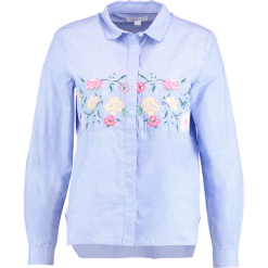 Koszule wiązane damskie: Springfield CAMISA BORDADO HORIZO Koszula marine blue