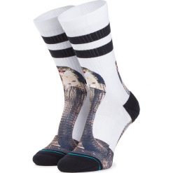 Skarpety Wysokie Unisex STANCE - Sssteven M556A19SSS White. Białe skarpetki damskie Stance, bez wzorów, z elastanu. Za 69,99 zł.