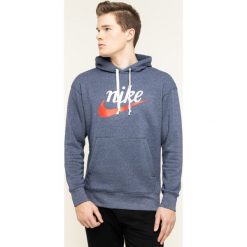 Bluza NIKE Heritage BV2933. Niebieskie bluzy męskie Nike, xl, bez wzorów, z bawełny, bez kołnierzyka, bez rękawów, bez kaptura. W wyprzedaży za 199,00 zł.