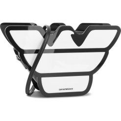 Torebka EMPORIO ARMANI - Y3B078 YH62E 87179 Bianco/Nero/Nero. Białe listonoszki damskie Emporio Armani, ze skóry, na ramię. W wyprzedaży za 1039,00 zł.