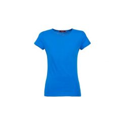 T-shirty z krótkim rękawem BOTD EQUATILA. Niebieskie t-shirty damskie marki BOTD, s, bez wzorów, bez kołnierzyka. Za 39,00 zł.