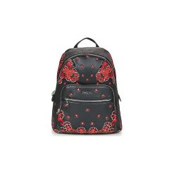 Plecaki Desigual BOLS MANUELA FOULARD LIMA. Brązowe plecaki damskie marki Desigual, w paski, z materiału. Za 314,10 zł.
