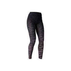 Legginsy slim Gym & Pilates FIT+ 500 damskie. Szare legginsy sportowe damskie DOMYOS, l, z elastanu. Za 49,99 zł.