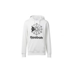 Swetry Reebok Classic Bluza z kapturem Classics Big Logo. Białe bluzy męskie Reebok Classic, s, bez wzorów, z kapturem, bez rękawów, z kapturem. Za 249,00 zł.