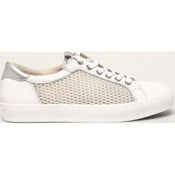 Caprice - Buty. Białe sneakersy damskie Caprice, ze skóry. W wyprzedaży za 239,90 zł.