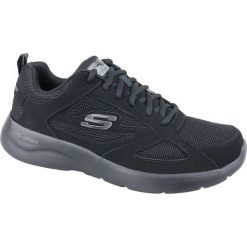 Skechers Dynamight 2.0 58363-BBK 44 Czarne. Czarne buty sportowe męskie Skechers, bez zapięcia. W wyprzedaży za 199,99 zł.