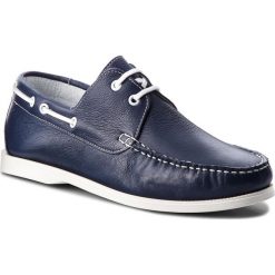 Mokasyny GINO ROSSI - Bari MMV095-314-HN00-5700-0 59. Niebieskie mokasyny męskie Gino Rossi, ze skóry, eleganckie. W wyprzedaży za 239,00 zł.