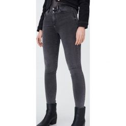 Jeansy slim fit - Szary. Szare jeansy damskie Sinsay. Za 69,99 zł.
