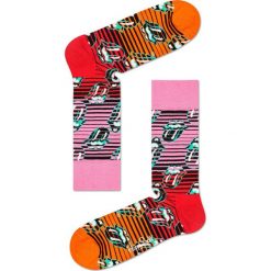 Happy Socks - Skarpetki Rolling Stoned Ruby Tuesday. Czerwone skarpetki damskie marki Happy Socks. Za 54,90 zł.