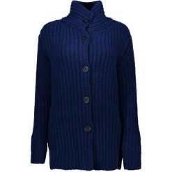 Swetry rozpinane damskie: Sweter rozpinany w kolorze granatowym