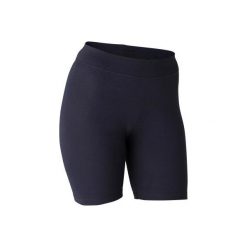 Legginsy krótkie slim Gym & Pilates FIT+500 damskie. Czarne legginsy damskie DOMYOS, xl, z elastanu. Za 24,99 zł.